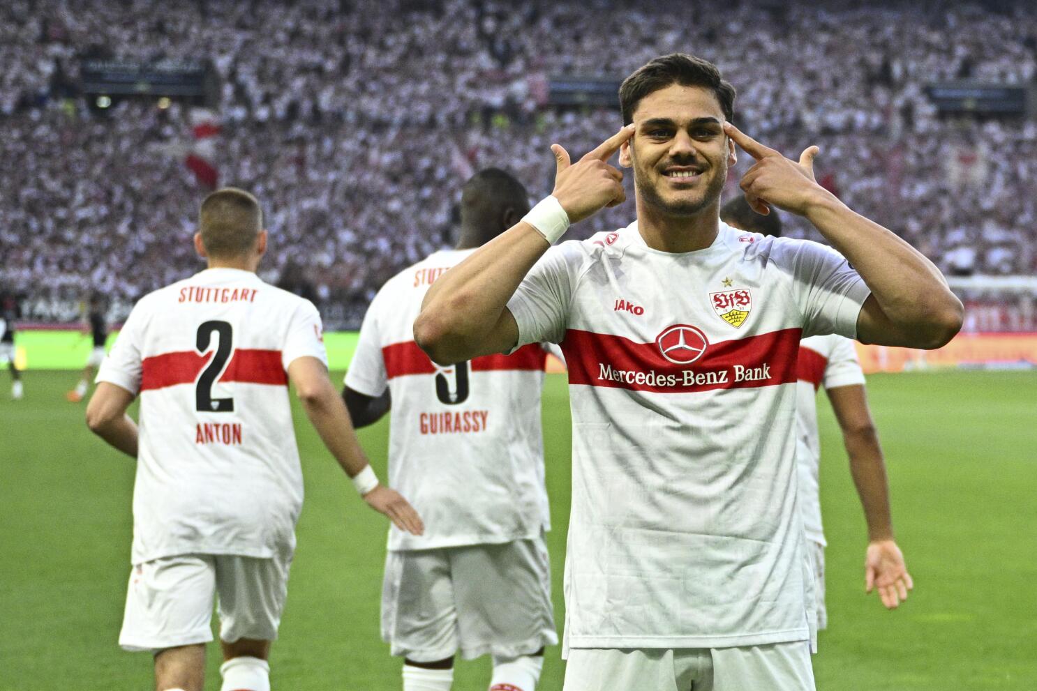 Stuttgart beats Hamburg 3 0 in 1st leg of Bundesliga playoff AP News